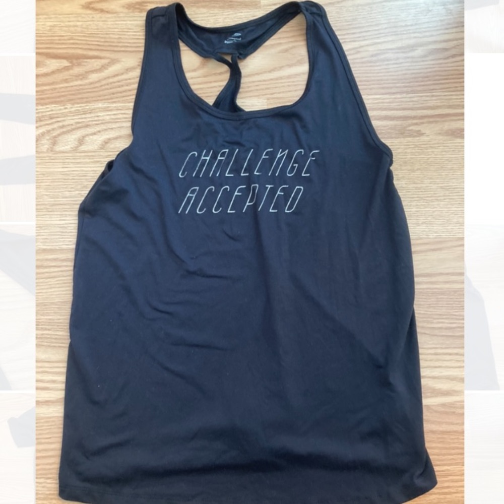 Champion Athletic Tank Top Challenge Accepted
